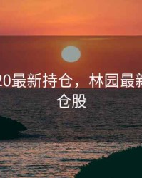 林园2020最新持仓，林园最新持股重仓股