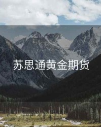 苏思通黄金期货