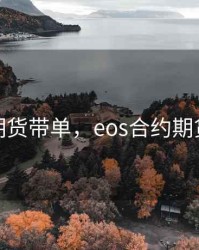 EOS期货带单，eos合约期货技巧