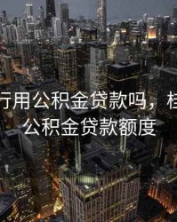 桂林银行用公积金贷款吗，桂林银行公积金贷款额度