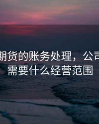 公司炒期货的账务处理，公司炒期货需要什么经营范围