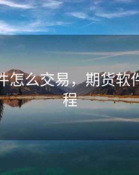 期货软件怎么交易，期货软件使用教程