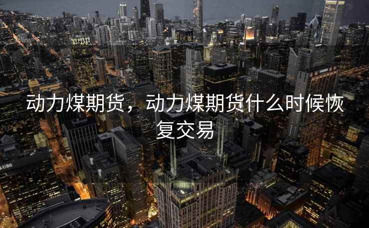 动力煤期货，动力煤期货什么时候恢复交易