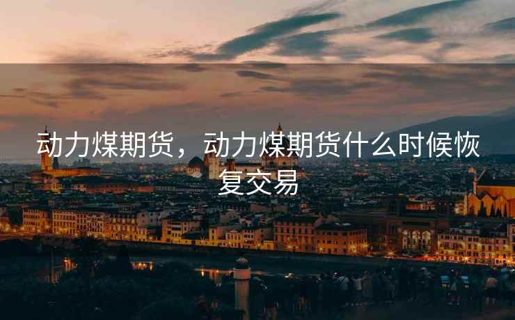 动力煤期货，动力煤期货什么时候恢复交易