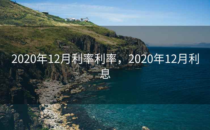 2020年12月利率利率，2020年12月利息